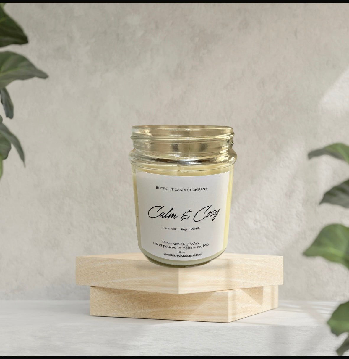 Calm and Cozy - Bmore Lit Candle Company